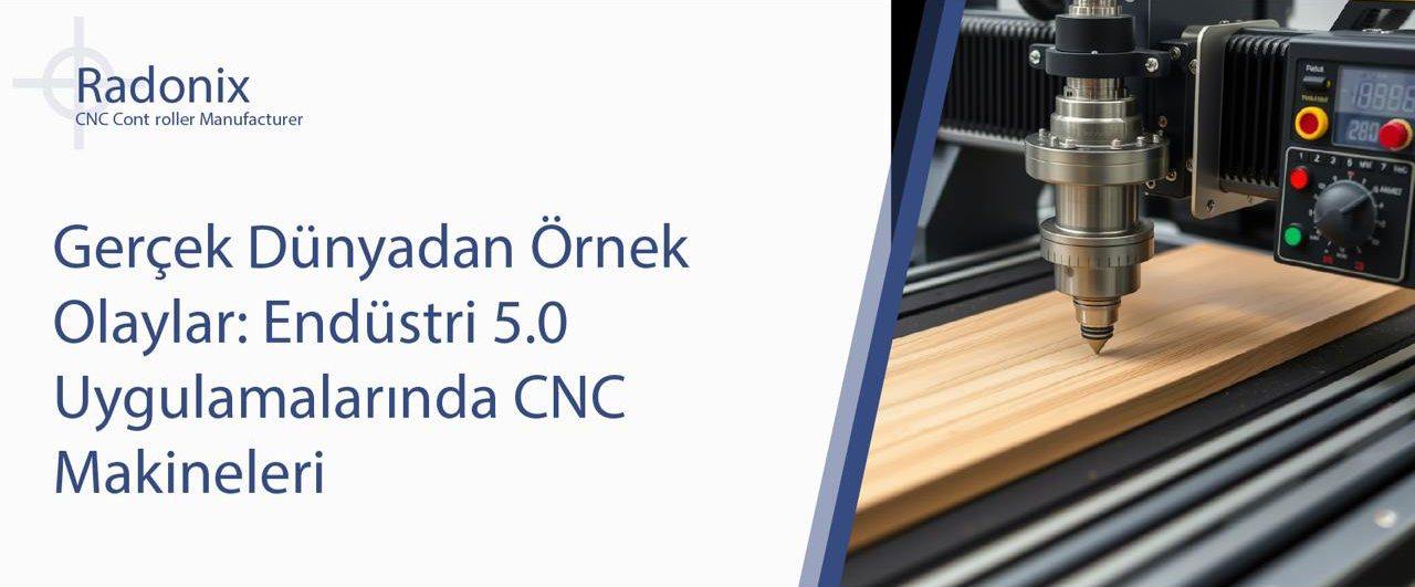 Gerçek Dünyadan Örnek Olaylar: Endüstri 5.0 Uygulamalarında CNC Makineleri